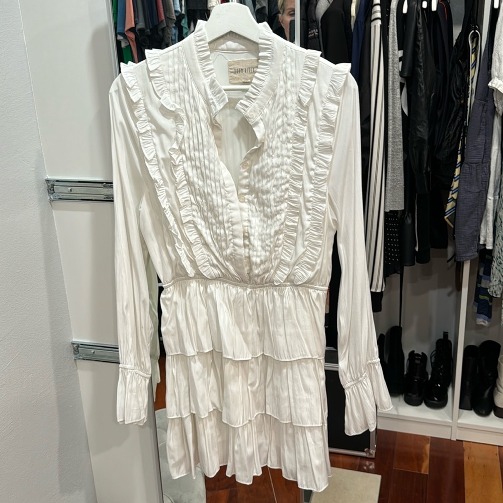 Moon River white dress - fully lined